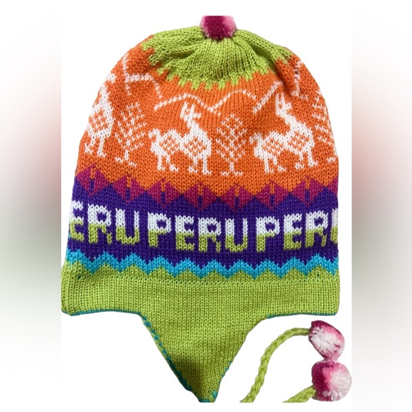Peruvian Reversibles Chullos Beanies - Picture 2 of 5